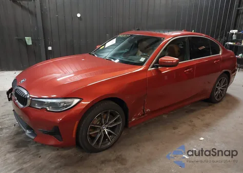 2021 BMW 330I xDrive из США, поврежденный, VIN 3MW5R7J09M8B71180